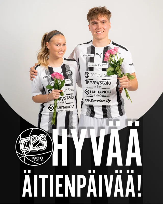 TPS Jalkapallo toivottaa hyvää äitienpäivää! 🌹